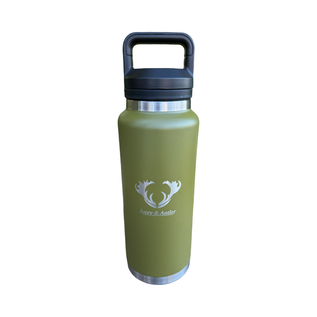36oz Stainless Steel Water Bottle - Khaki