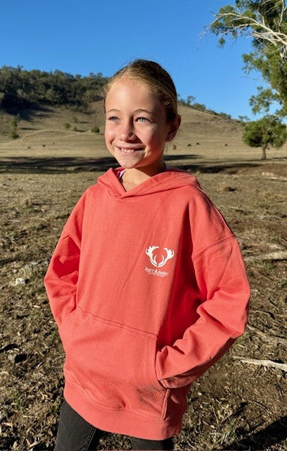 Signature Kids Hoodie - Orange