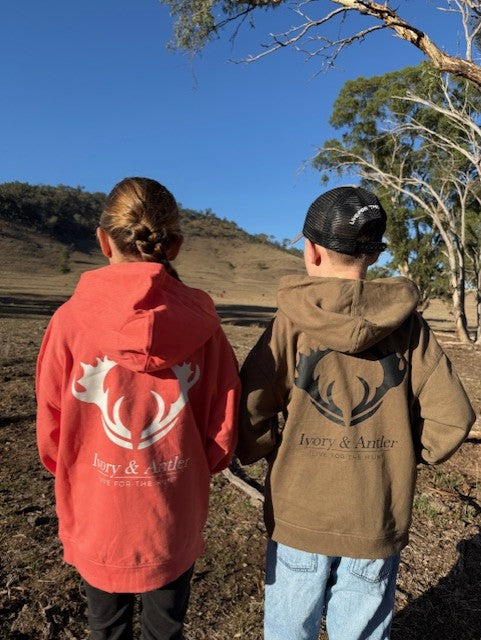 Signature Kids Hoodie - Orange