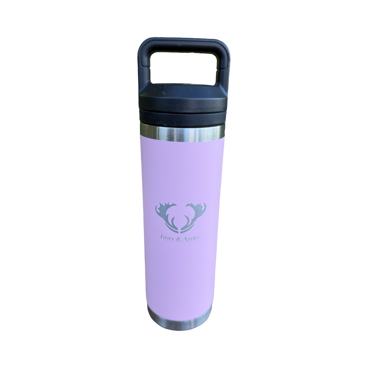 18oz Stainless Steel Water Bottle - Light Pink