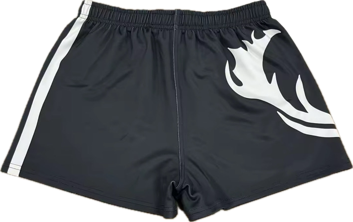 Footy Short - Black