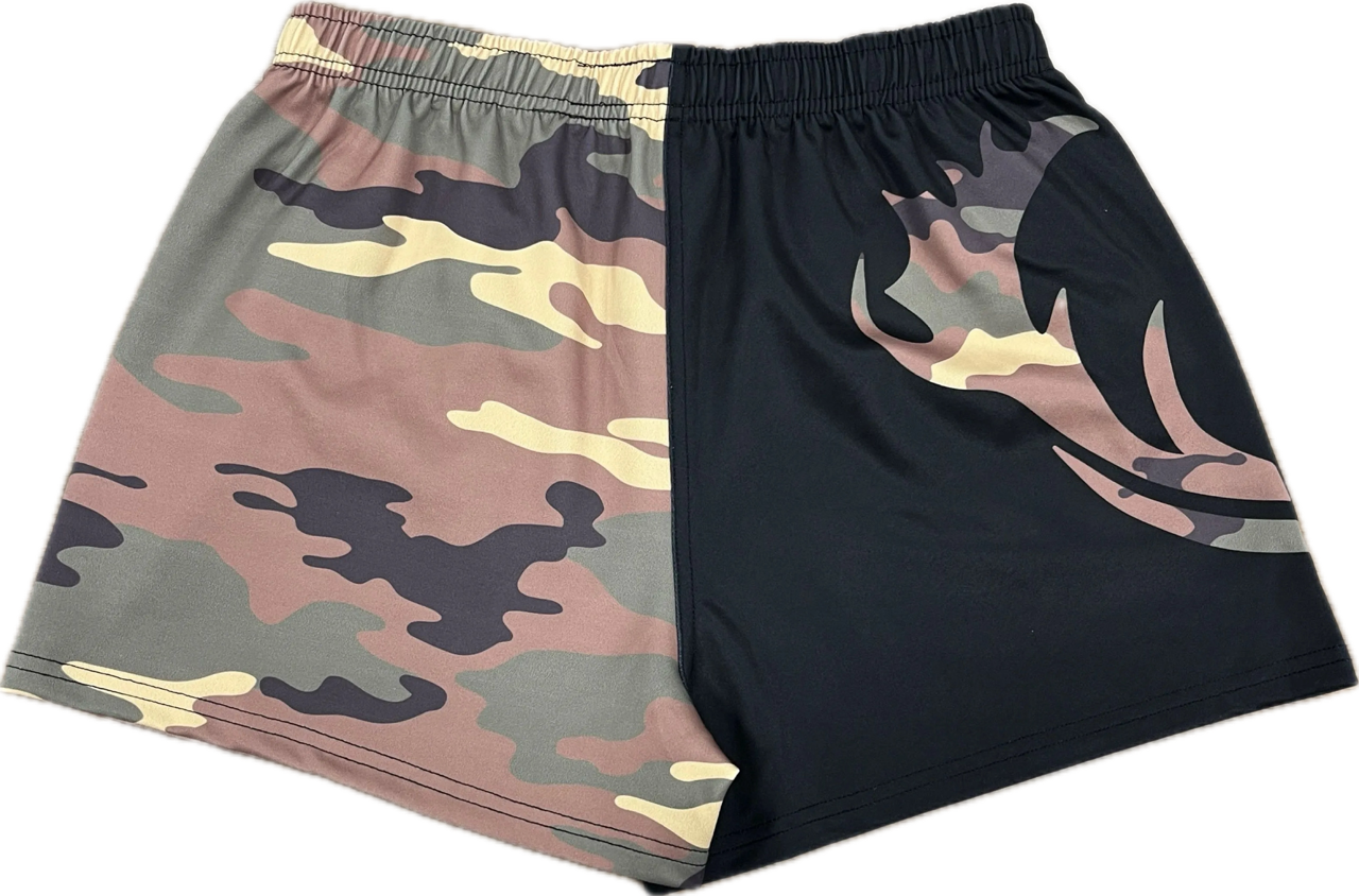 Footy Short - Black/Camo