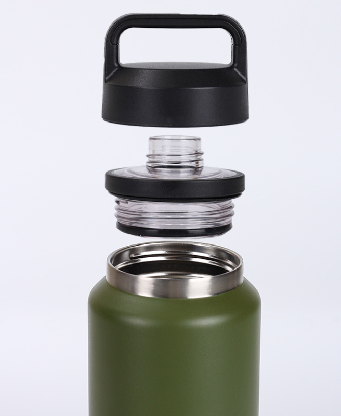36oz Stainless Steel Water Bottle - Light Pink