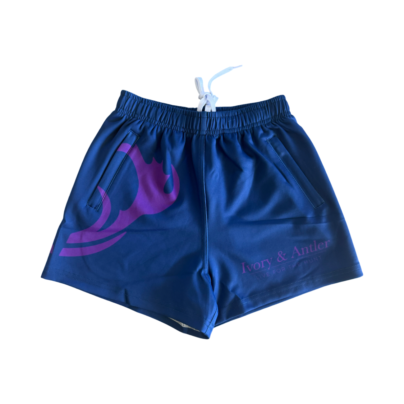 Kids Footy Short - Blue