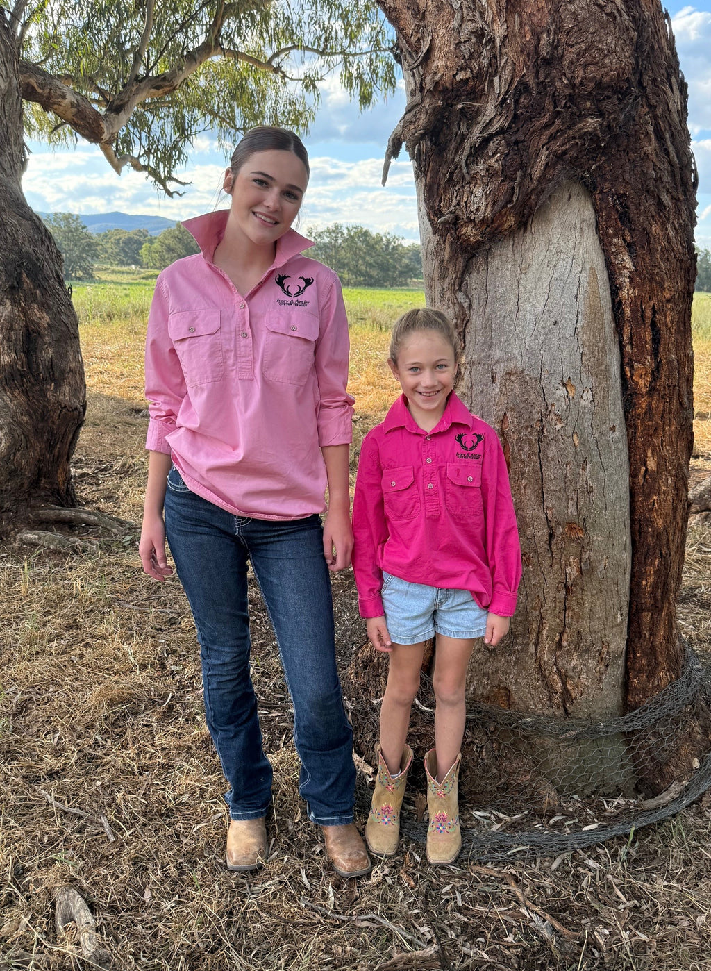 Kids Work Shirt - Pink