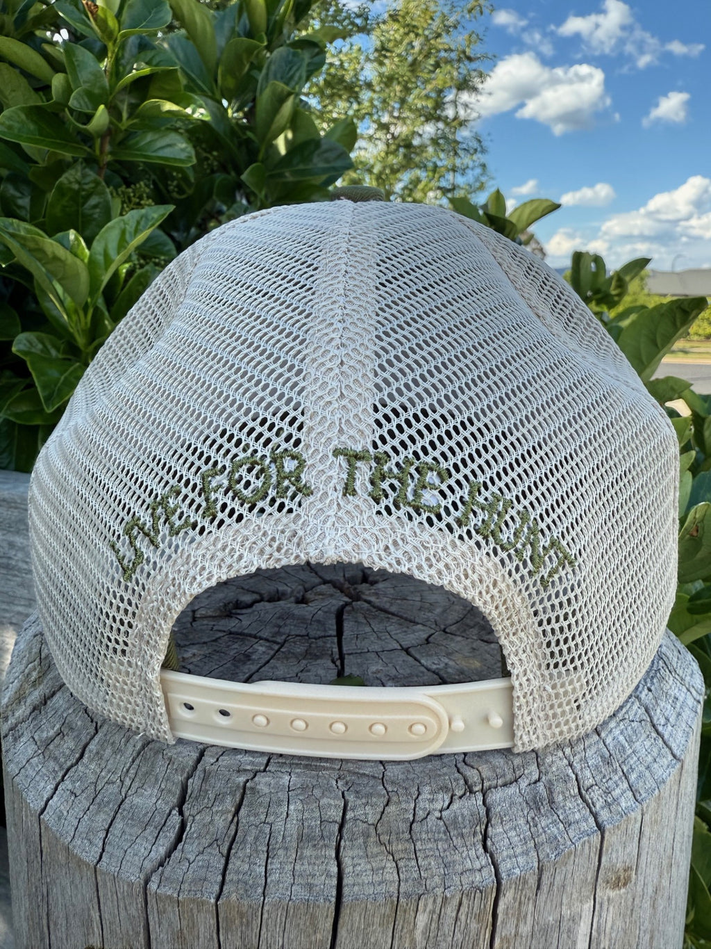 Trucker Hat - Khaki/Cream