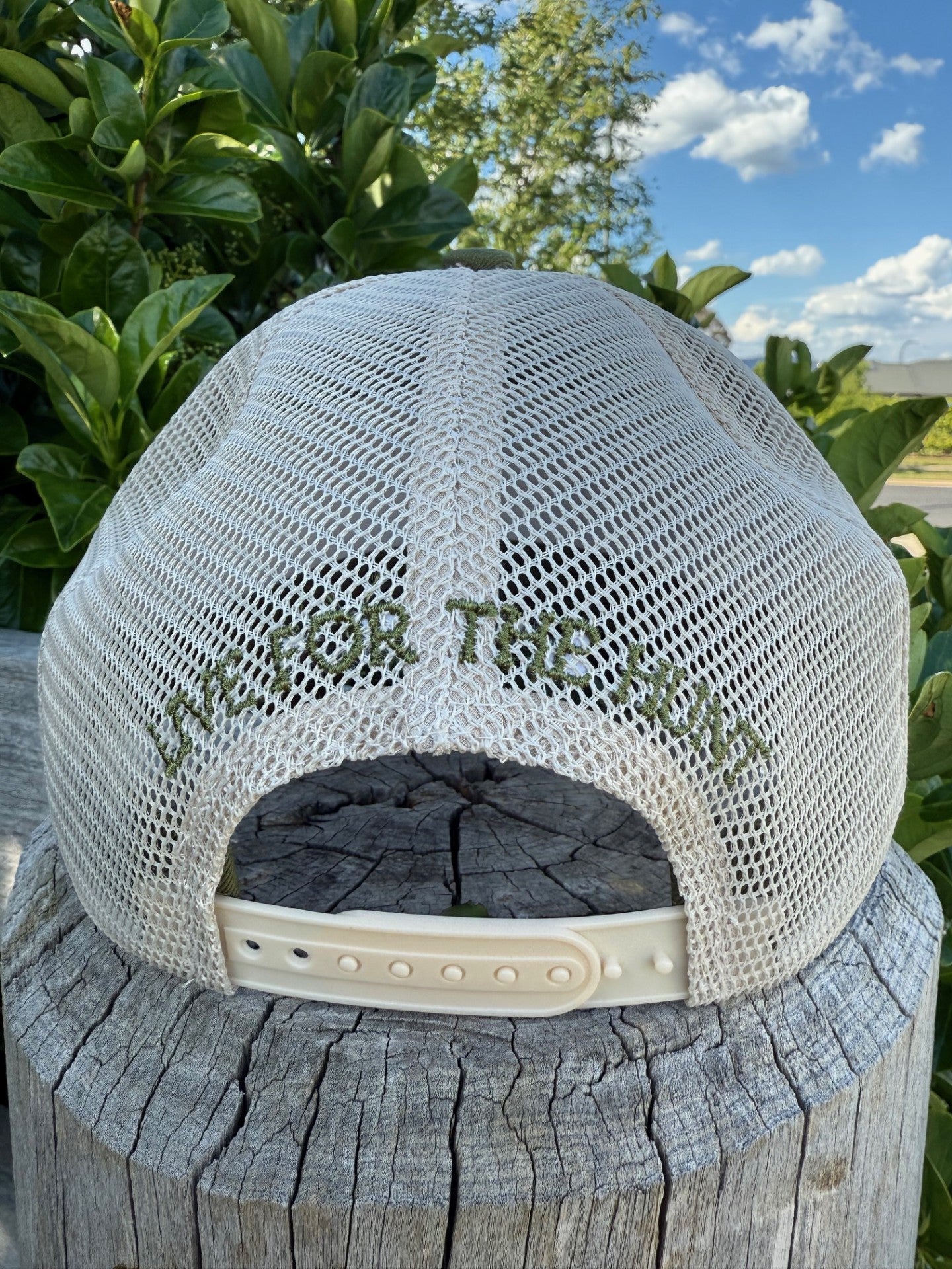 Trucker Hat - Khaki/Cream