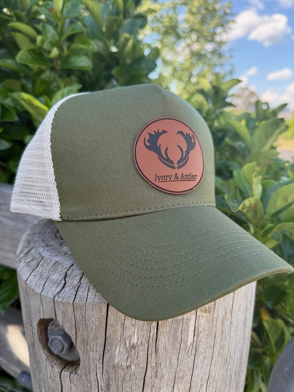 Trucker Hat - Khaki/Cream