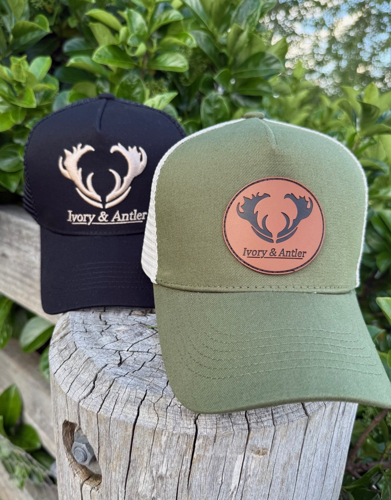 Trucker Hat - Khaki/Cream