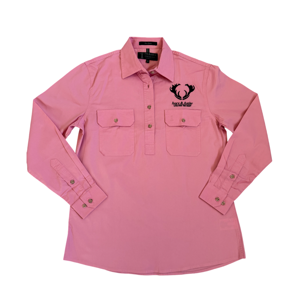 Women's Work Shirt - Rose