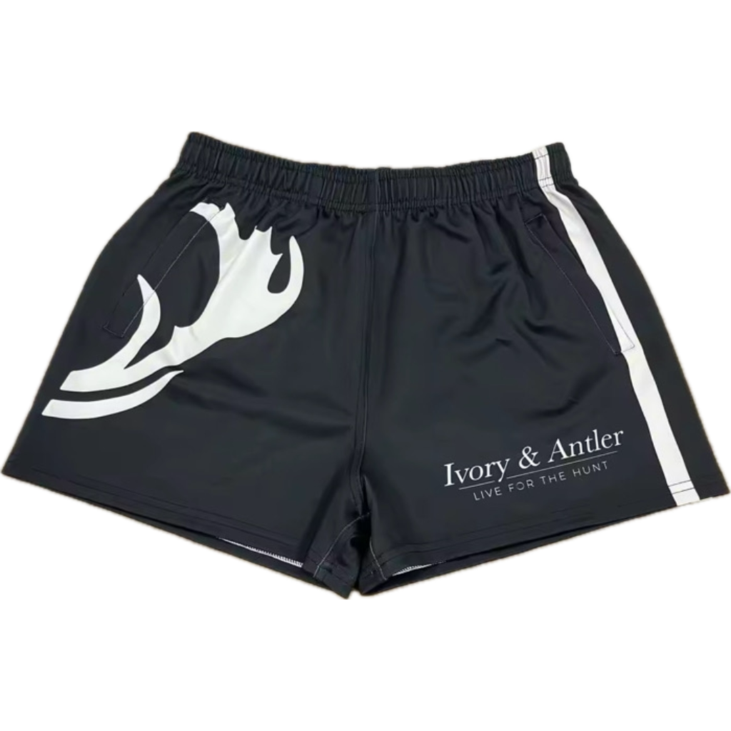 Footy Short - Black