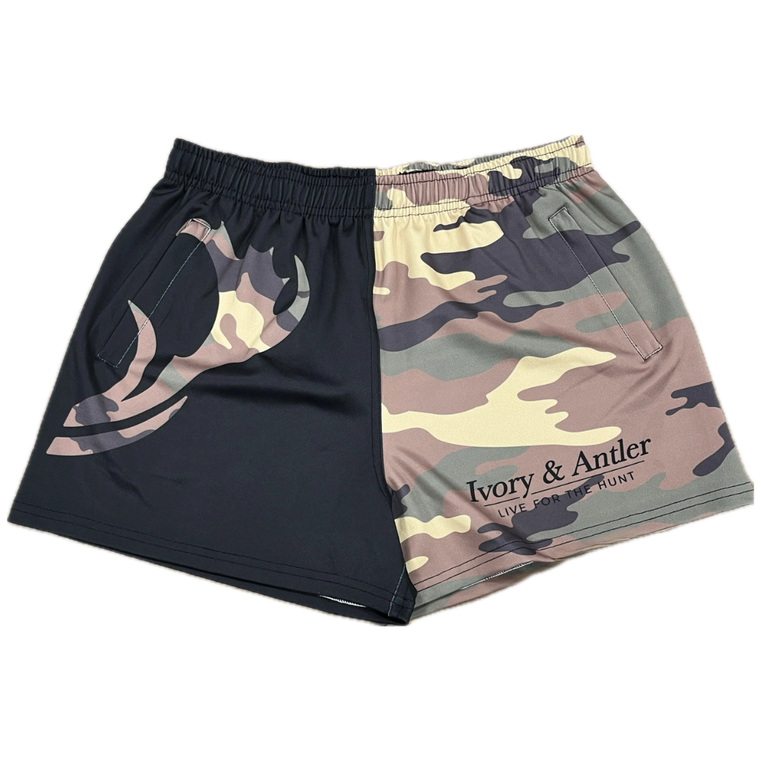 Footy Short - Black/Camo
