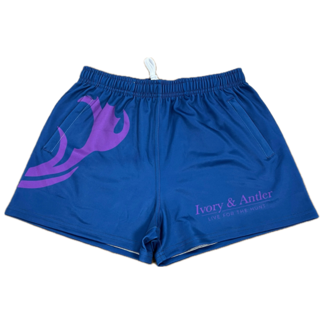 Footy Short - Blue