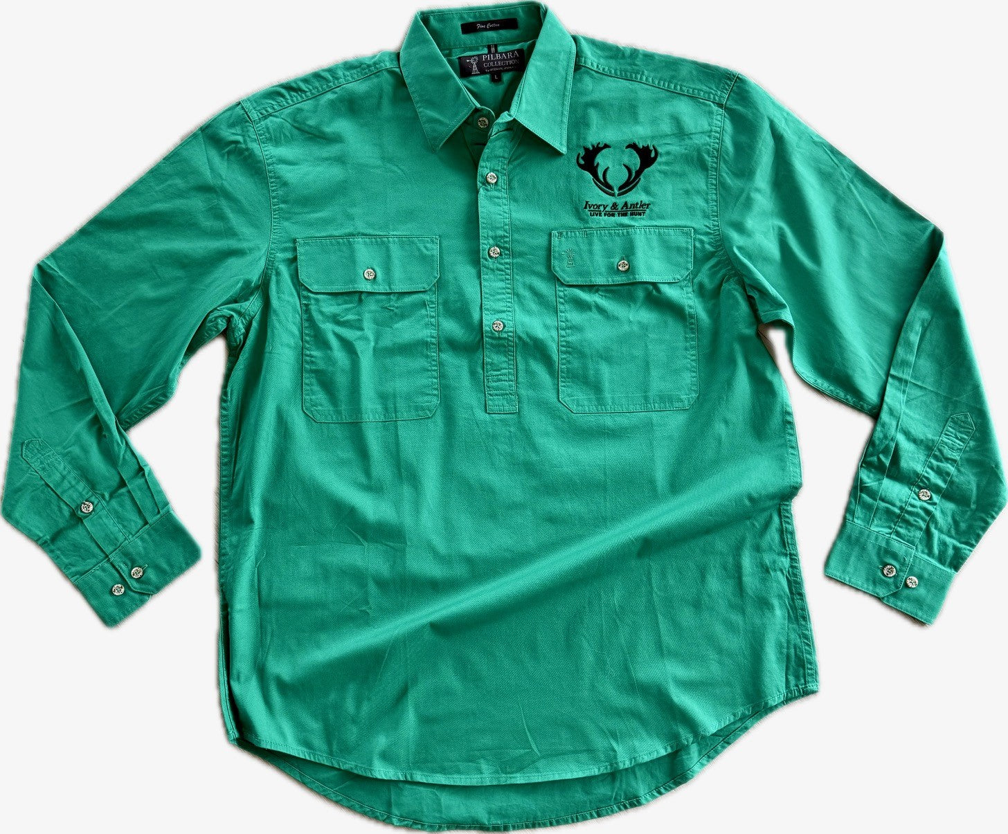 Men's Work Shirt - Kelly Green