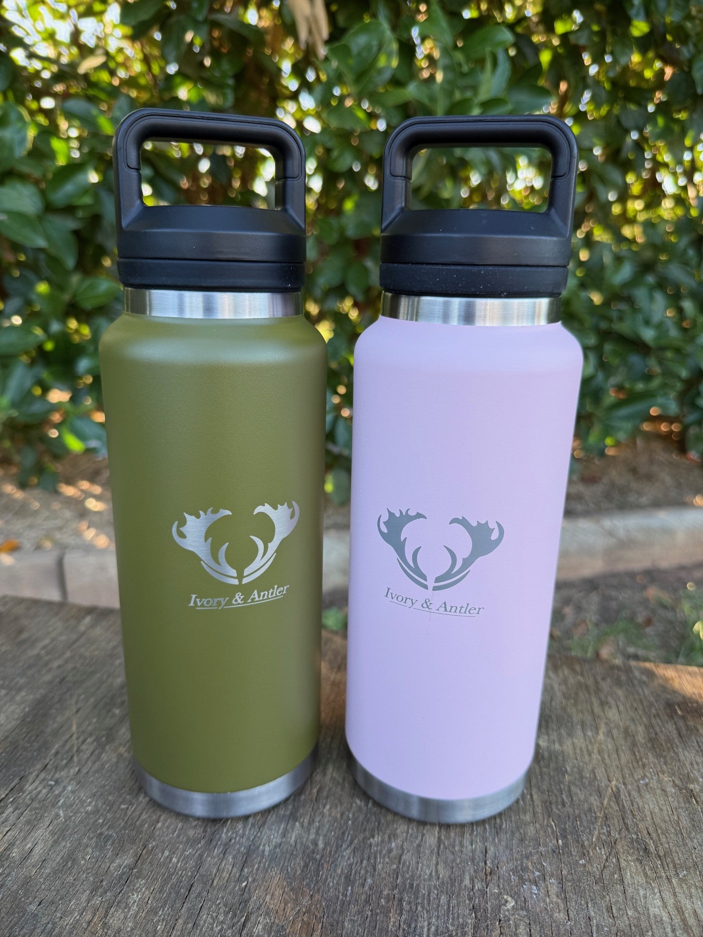 36oz Stainless Steel Water Bottle - Khaki