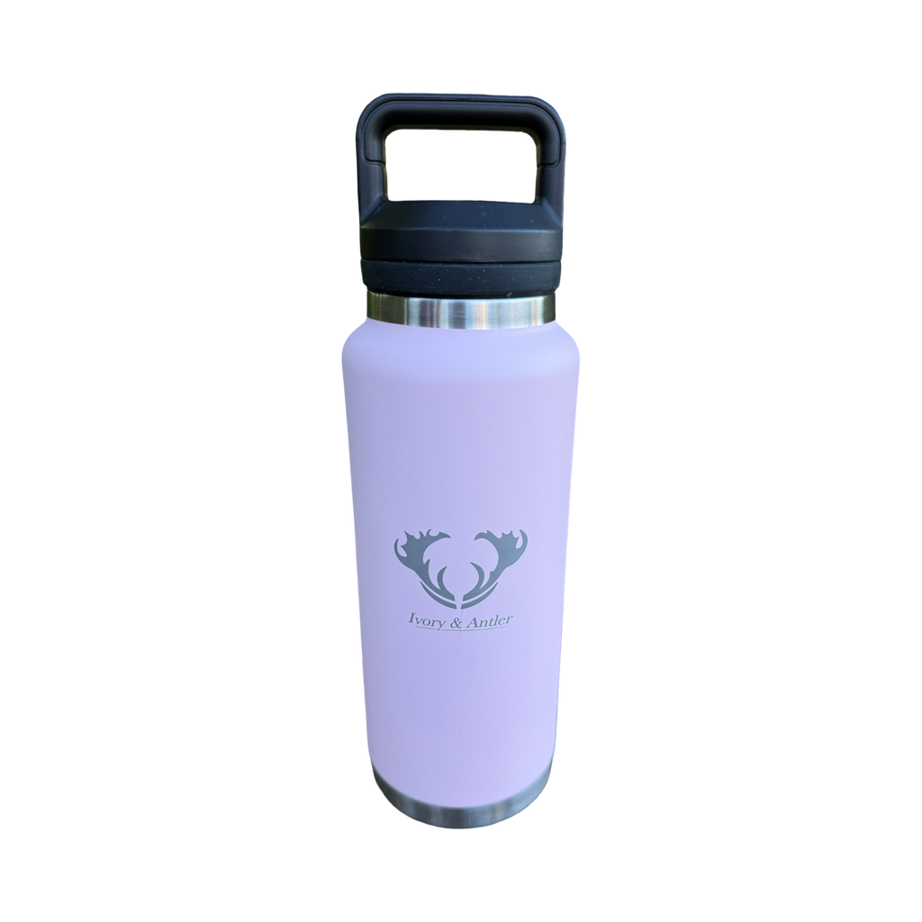 36oz Stainless Steel Water Bottle - Light Pink