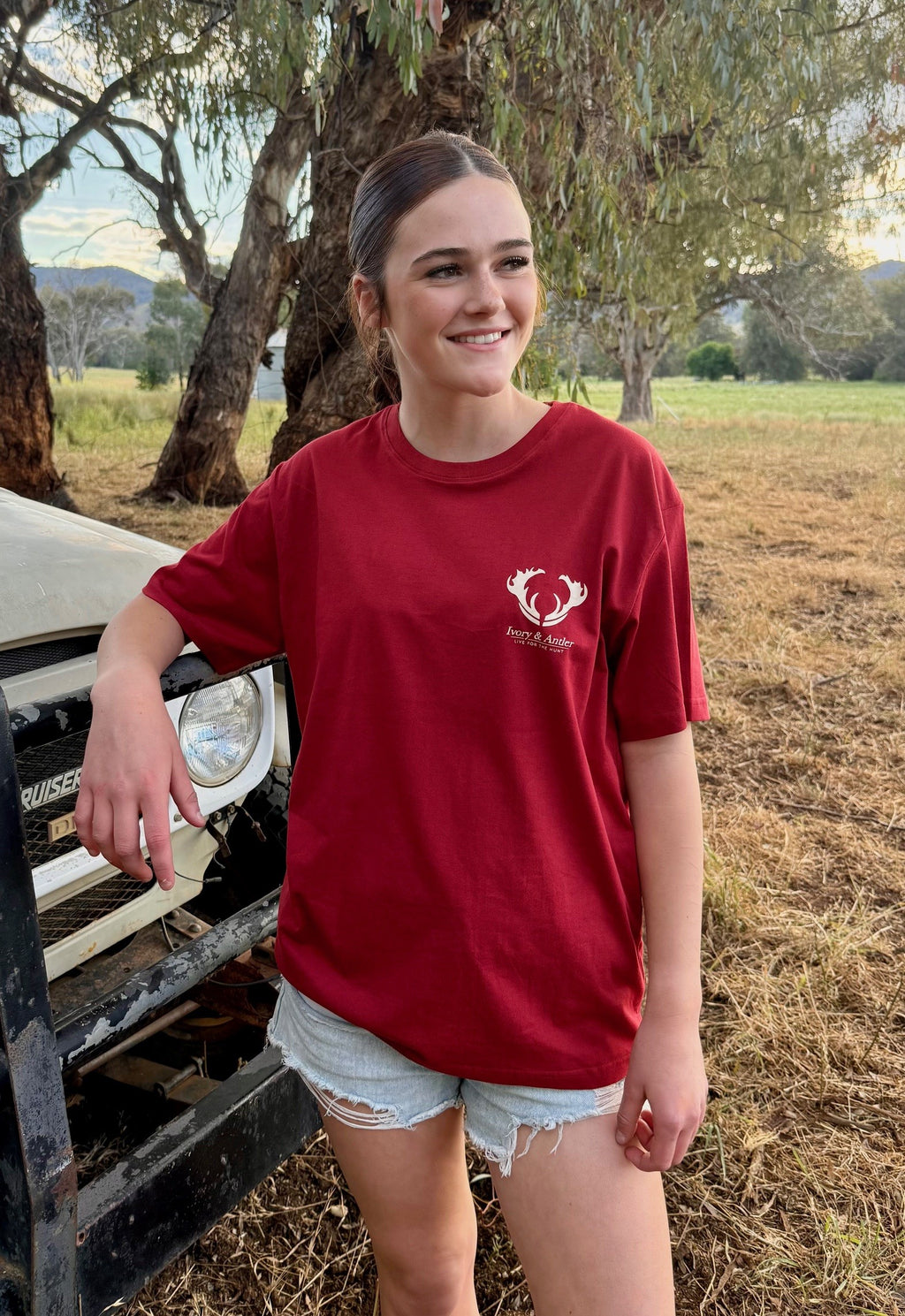 Short Sleeve Logo T-Shirt - Red