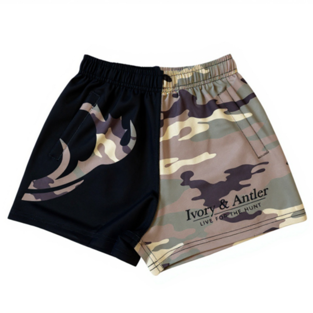 Kids Footy Short - Camo